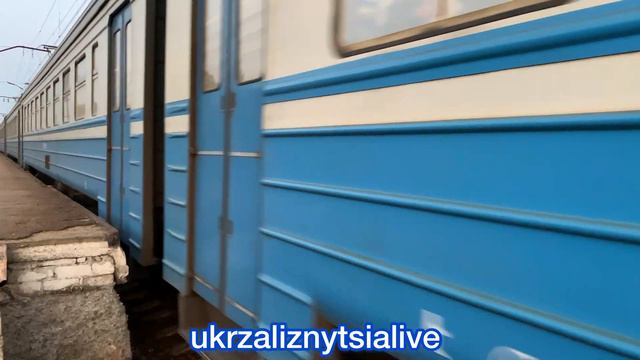 ЕР2Р-7087 с поездом №6525 Харьков-Славянск смотреть онлайн