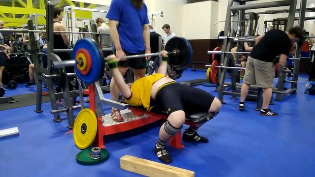 7 Жим с остановкой 3 сек 2 подход 112х3 смотреть онлайн