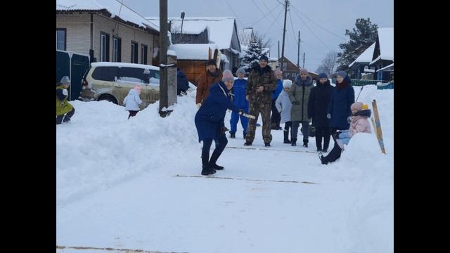 Веселые старты в поселке Велетьма (Рождество 2022) смотреть онлайн