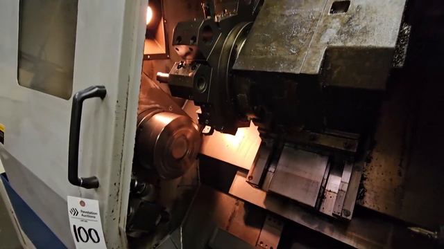 CNC MACHINERY AUCTION LOT 152 - 2001 DAEWOO PUMA 300 CNC TURNING CENTER WITH TURBO CONVEYOR смотреть онлайн