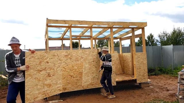 Бытовка своими руками. Дом бытовка. Каркасная бытовка.