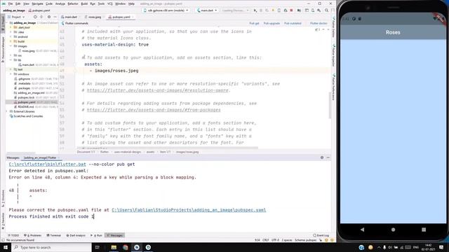 How to add image in Flutter app - [2021] - Android Studio Tutorial смотреть онлайн