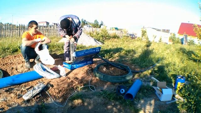 Обустройство скважины своими руками смотреть онлайн