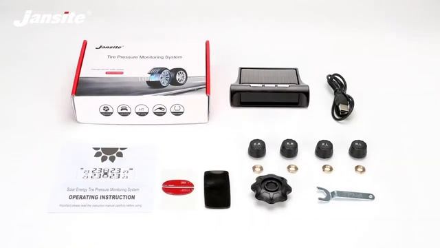 ОБЗОР КИТАЙСКОГО TPMS JANSITE - мониторинг давления в шинах смотреть онлайн