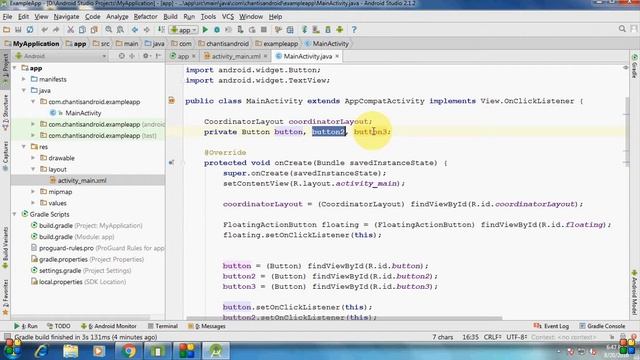 SnackBar Example in Android смотреть онлайн