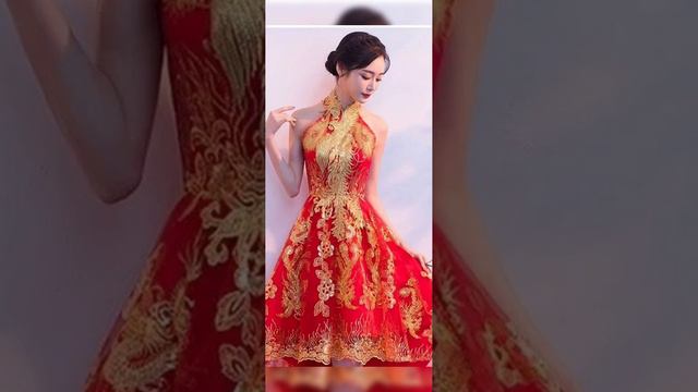 Red wedding dress 👗 idea ❤️ смотреть онлайн