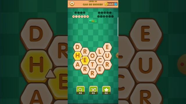 Letter Hexa Link Word Game Chapter 3: Level 41 to 50 смотреть онлайн