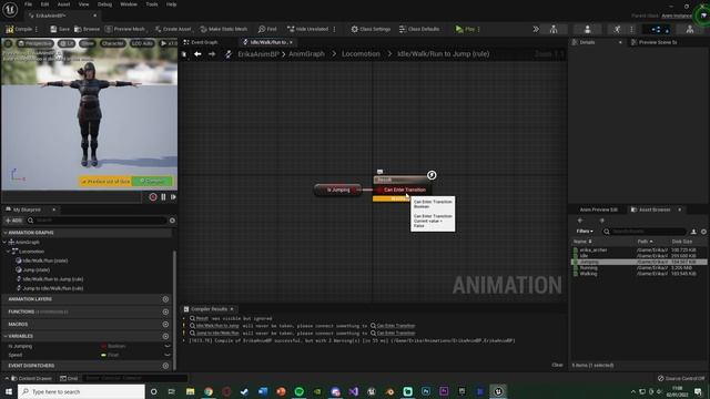 How To Make An Animation Blueprint In Unreal Engine 5 | How To Animate A Character - UE5 Tutorial смотреть онлайн