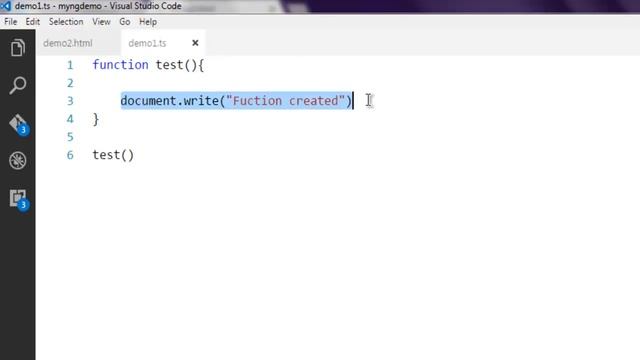TypeScript Create Function смотреть онлайн