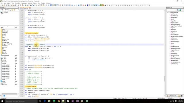 Batch File Roguelike [CmdRogue] (Update 3) смотреть онлайн