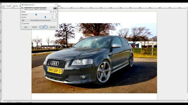 GIMP TUTORIAL: Audi A3 Simple Car Photoshop смотреть онлайн