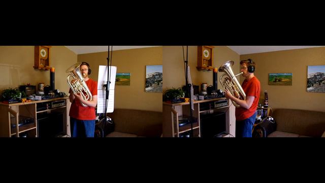 Practice Recording of Suite from Julius Caesar (Handel / Barnes), II Andante (Cornet & Euph Duet) смотреть онлайн
