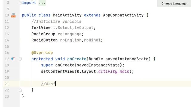 How To Change App Language Programmatically Android Studio | ChangeAppLanguage | Android Coding