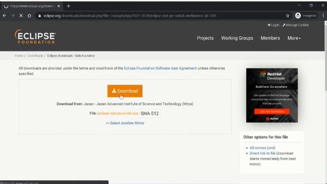 Java Tutorial: JDK and Eclipse Installation. смотреть онлайн