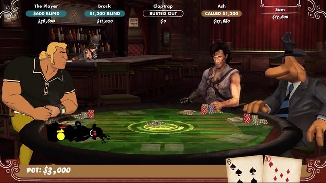 Poker Night 2 - Unlocking Claptraps VGA Award (TF2&BL2 Unlocks) смотреть онлайн