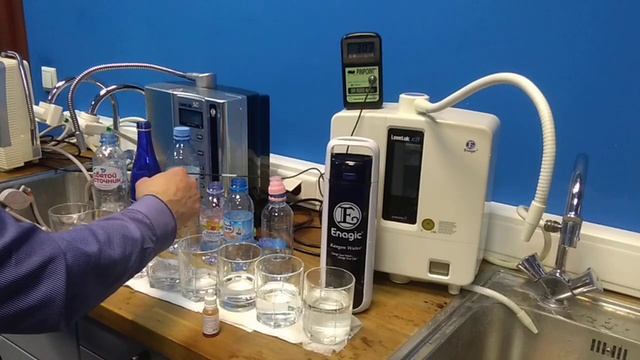 Сравнение воды по PH и ОВП смотреть онлайн