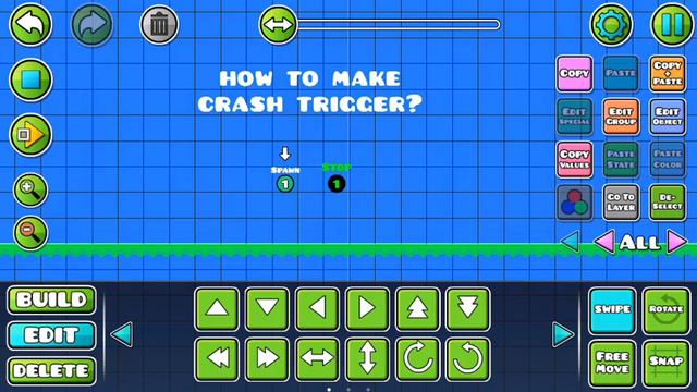 How To Make Crash Trigger (Easy) | Geometry Dash 2.1 (Might Not Work on 2.2!!) смотреть онлайн