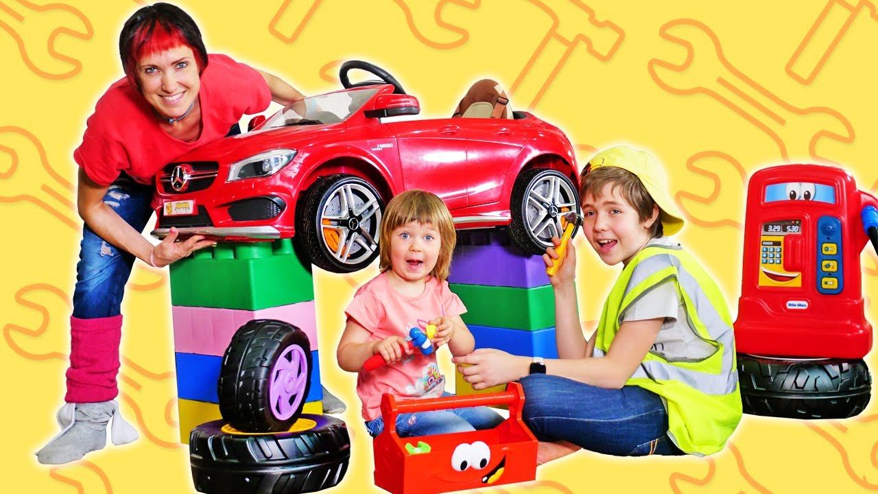 Привет, Бьянка! Трейлер. Бьянка, Маша Капуки и Адриан играют в машинки - Веселые игры с детьми смотреть онлайн