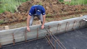 Монолитная железобетонная фундаментная плита с ребрами в верх. ЧАША с ростверком. «СВ-Фундамент»