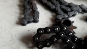 Мотор F80 на Риге 13 и цепь Восхода