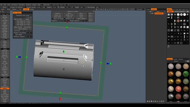 3D Coat Sketch Tool for Hardsurface Design Revisited смотреть онлайн