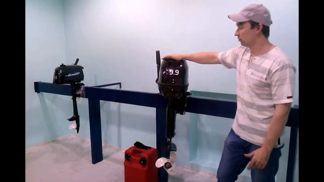 Лодочный мотор Гладиатор 9,9 (15) 2Т, NEW смотреть онлайн