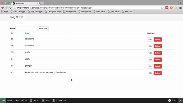 Pagination, Filtering, and Sorting in Symfony 3, Angular, and React JS - (Part 1/14) смотреть онлайн