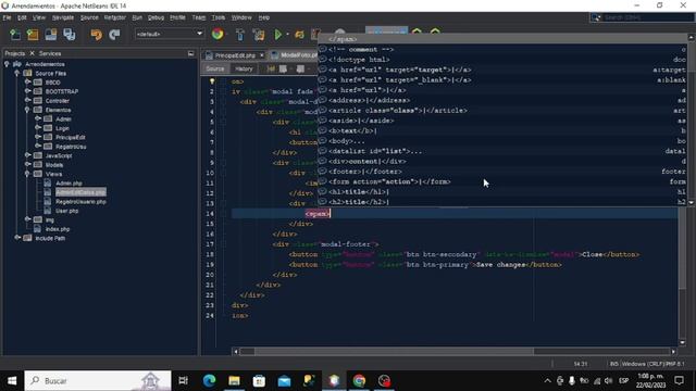 Sistema Arrendamientos -PHP-MYSQL-BOOTSTRAP- Creando un Modal para Cambiar Imagen de Perfil смотреть онлайн