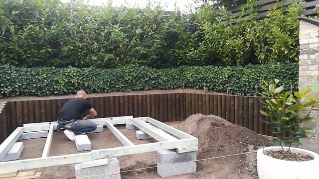 Video 3: Fundament til svedehytte (sauna) - så er vi i gang смотреть онлайн