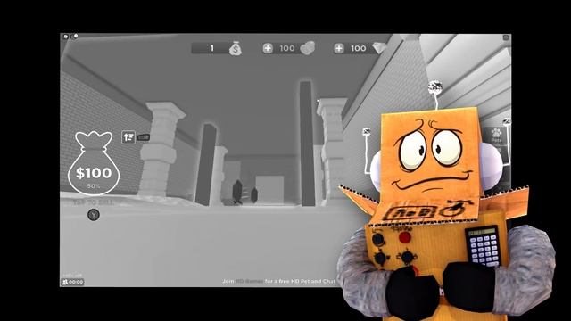 СИМУЛЯТОР ОГРАБЛЕНИЯ БАНКА! ЗАРАБОТАЛ 999,999,999$ ЗА 5 МИНУТ! ROBLOX Bank Robbery Simulator смотреть онлайн