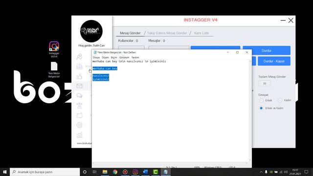 InsTagger v4.9 - Alt Alta İçerik Girme смотреть онлайн