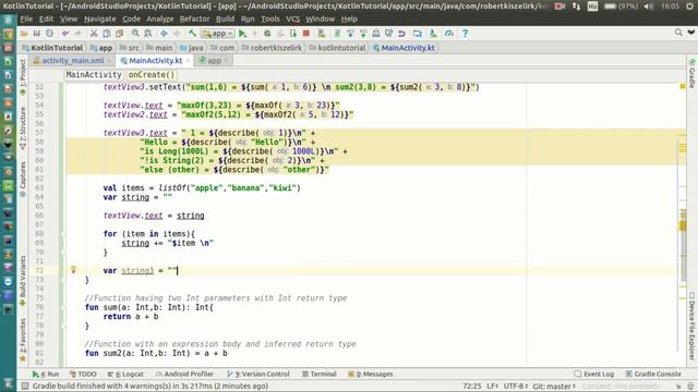 Android Kotlin Tutorial #009- Basic Syntax - For loop смотреть онлайн