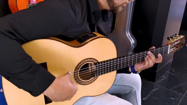 Guitarra Flamenca Martínez MFG-AS ES08 EQ смотреть онлайн