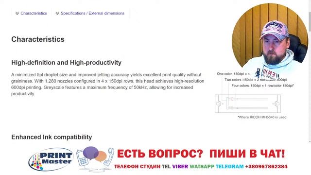 ГОЛОВКА EPSON I3200 ДЕТАЛЬНЫЙ РАЗБОР!