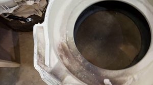 Как распилить не разборный бак стиральной машины Indesit, Hotpoint-Ariston