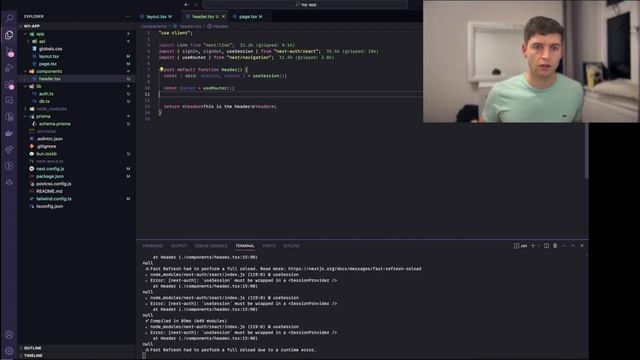 Database Session Authentication with Prisma & NextJS App Directory смотреть онлайн