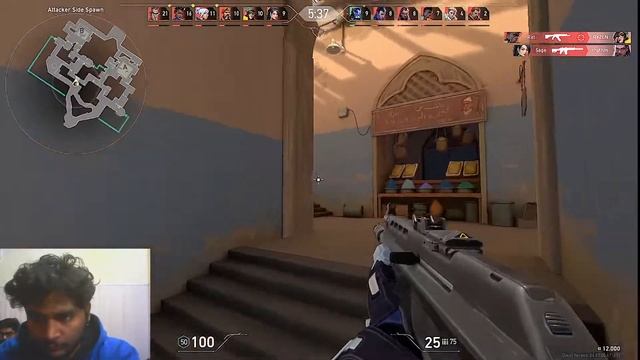 Valorant Live....Boom Baam!!!!! смотреть онлайн