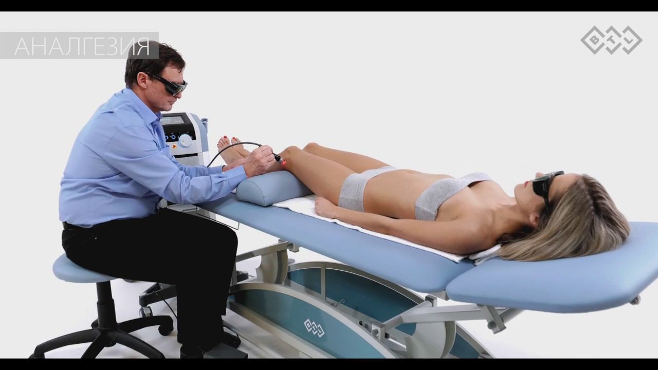 Артрит коленного сустава. Терапевтическое видео: лазер высокой интенсивности BTL-6000 HIL. смотреть онлайн