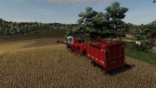FS19 Полевой вестник #10 Уборочная НИВА СК-5М-1, 2ПТС - 4,5 (объем кузова 45 м3), ГАЗ-53, МТЗ-80/82 смотреть онлайн