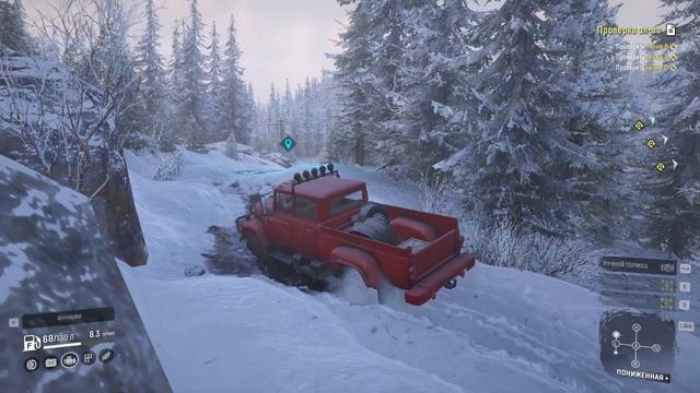 Snow Runner N112 Проверка электричества смотреть онлайн