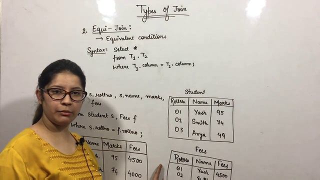 Types of Joins - SQL, Class 12 , Information Practices : Class 12 смотреть онлайн
