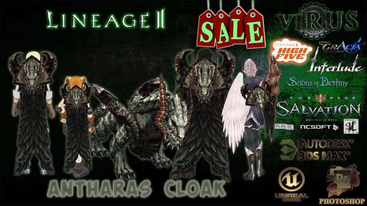 New Antharas Cloak. LINEAGE II. GraciaFinal-GoD  ◄√i®uS►