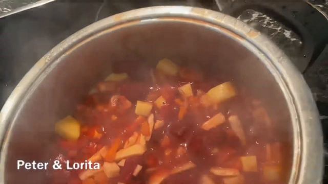 Борщ Russische Gemüsesuppe BORSCHTSCH. #германия#rezept#levitomadre#влог смотреть онлайн