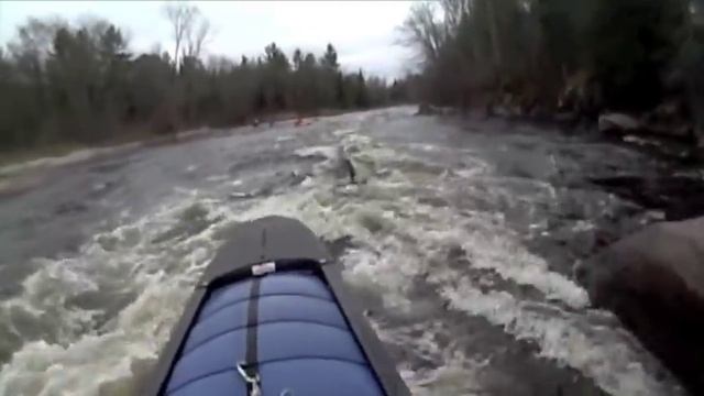 Wolf River, WI. (Sct. 4) Helmet Cam Run смотреть онлайн