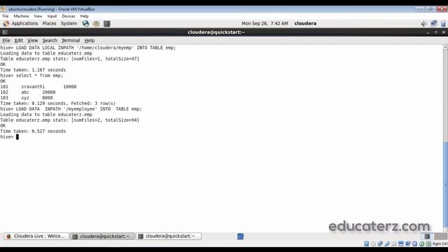Hadoop Tutorial for Beginners - 27 Hive Inserts смотреть онлайн