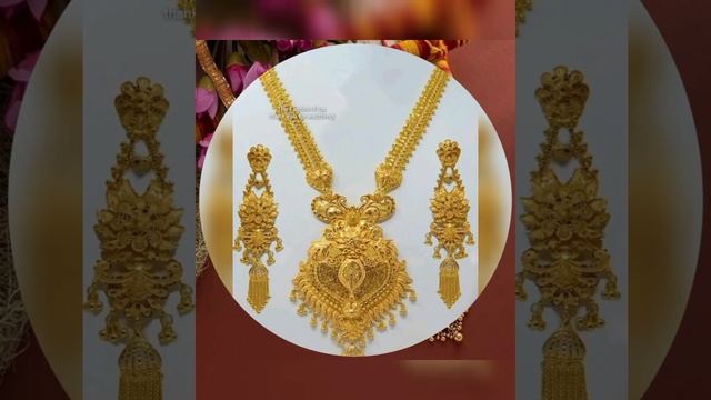 Latest Gold Chain Necklace Designs/Latest Gold Long Necklace Designs смотреть онлайн