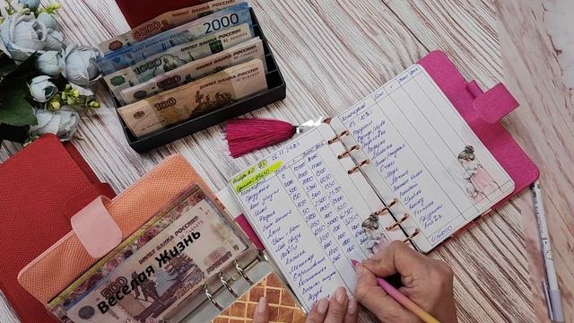 Распределение бюджета 49650/Система денежных конвертов/ Второе  распределение Ноября2023