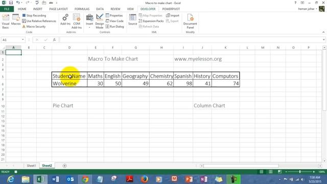 Macro To Create Charts in Excel смотреть онлайн