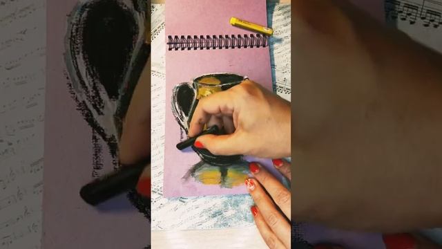 скетч масляной пастелью #скетч #пастель #маслянаяпастель #рисунок #sketch #oilpastel смотреть онлайн