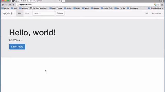05 - Gõ code Twitter Bootstrap nhanh смотреть онлайн